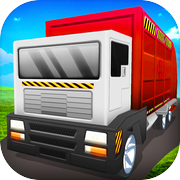 块状垃圾车模拟器