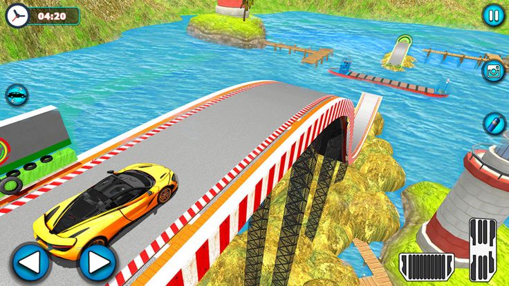 GT Car Mega跳过大海游戏截图