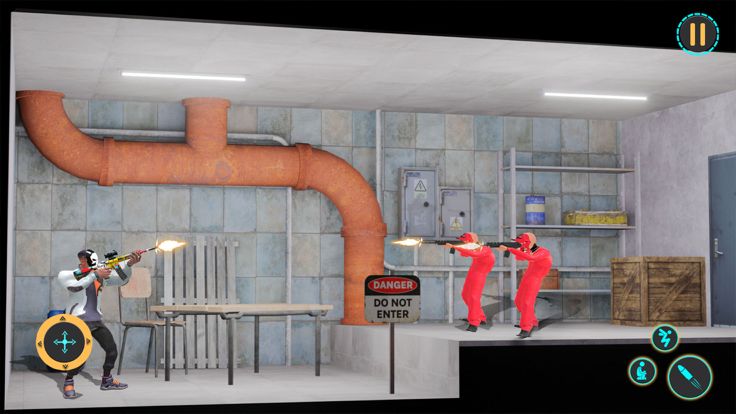 Stickman Ninja Bullet Master游戏截图