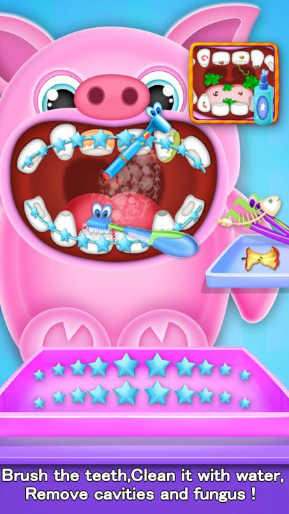 Animals Dentist : Doctors care游戏截图