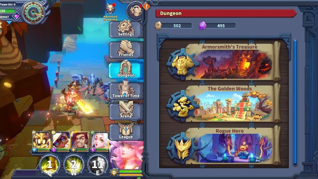 Endless World Idle RPG游戏截图