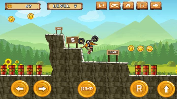 山地摩托车游戏截图