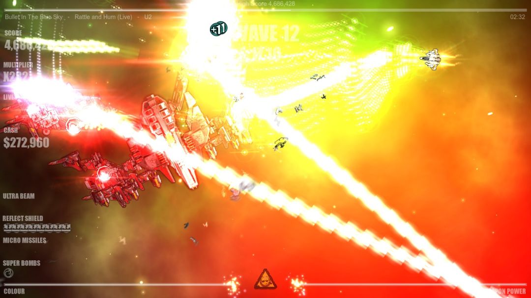 Beat Hazard 2游戏截图