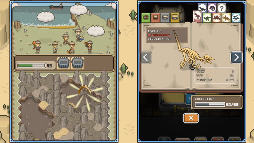 TAP! DIG! MY MUSEUM!游戏截图