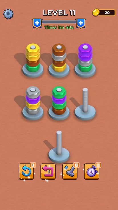 Screw Sort游戏截图