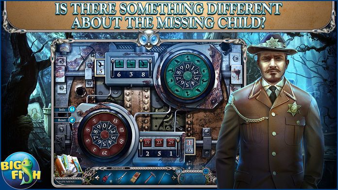 Mystery Trackers: Nightsville Horror - A Hidden Object Adventure (Full)游戏截图