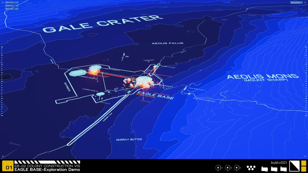 Project Eagle: A 3D Interactive Mars Base游戏截图