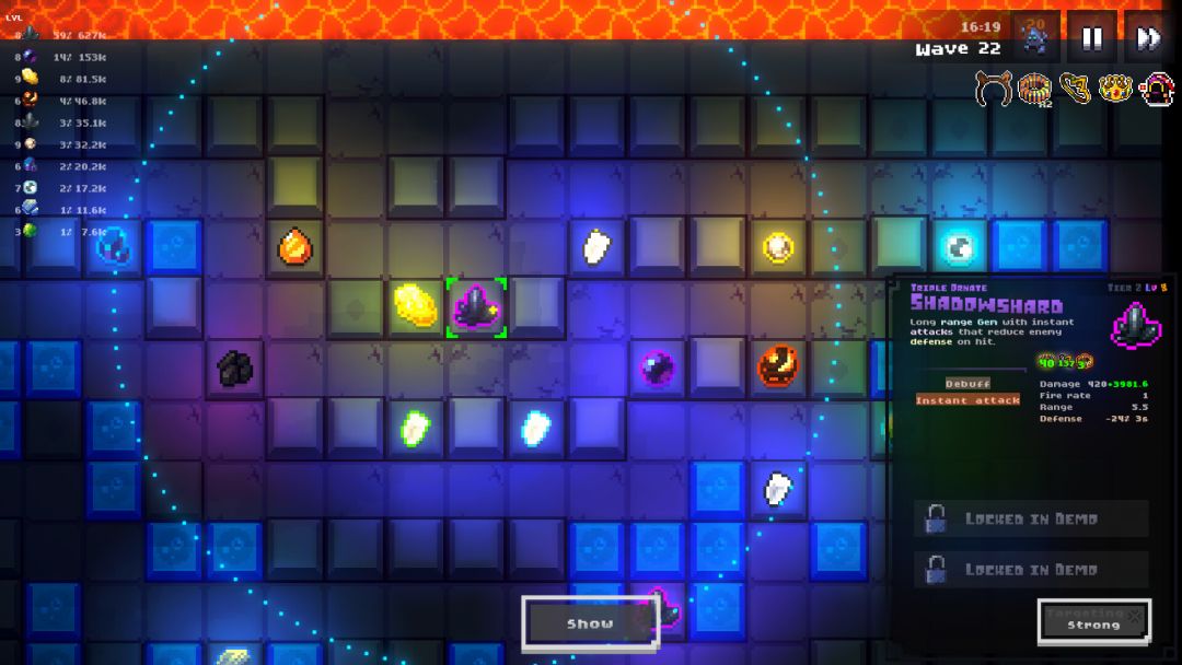 Gem Miner TD游戏截图