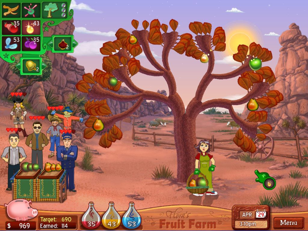 Flora's Fruit Farm游戏截图