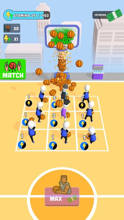 My Basketball Team游戏截图