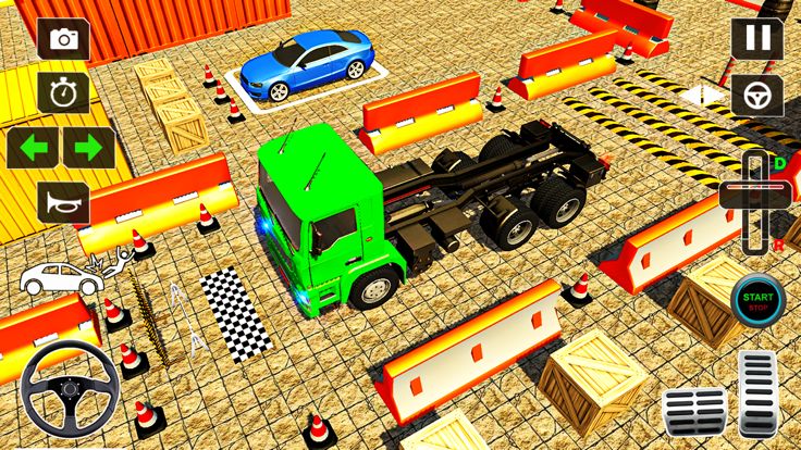 2021 年货车停车场游戏截图