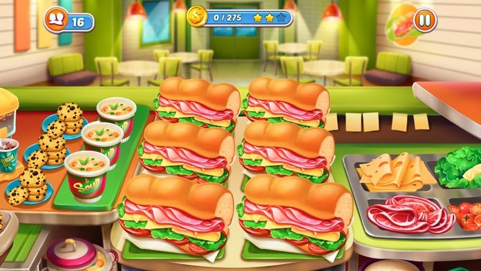 「烹饪吧！」美食烹饪家。做饭游戏游戏截图