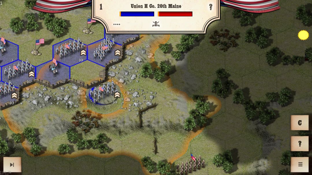 Civil War: Gettysburg游戏截图