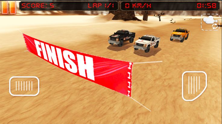 4x4 Jeep Rally Racing:Real Drifting in Desert游戏截图
