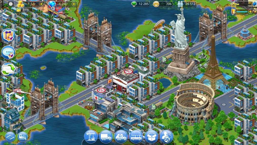 Virtual City Playground®：建设您的大都会游戏截图