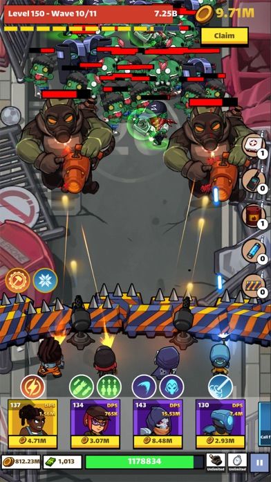 僵尸放置防御游戏截图