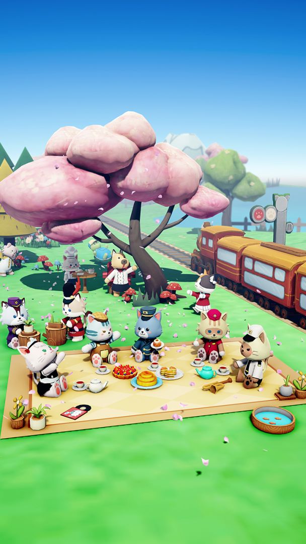 猫咪列车游戏截图