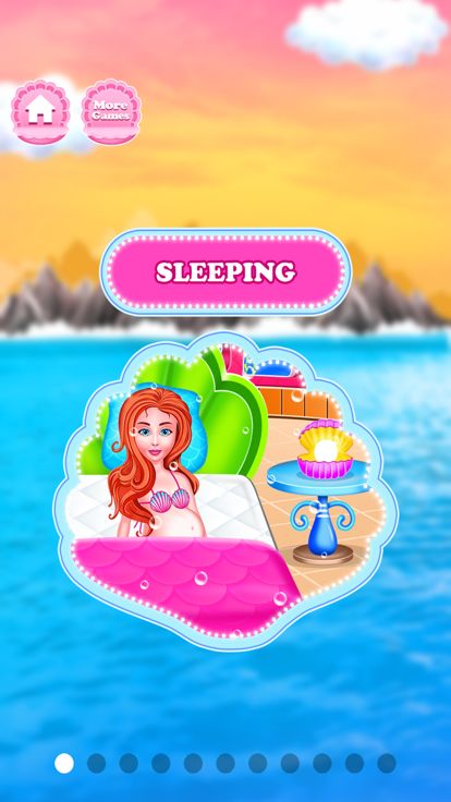 Ocean Mermaid Mommy游戏截图