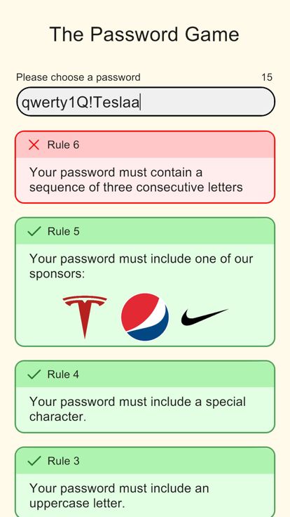 Password Game: IQ Challenge游戏截图