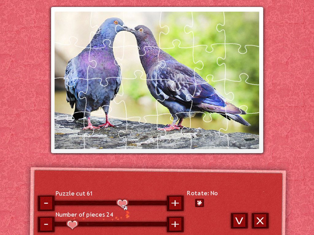 Holiday Jigsaw Valentine's day游戏截图