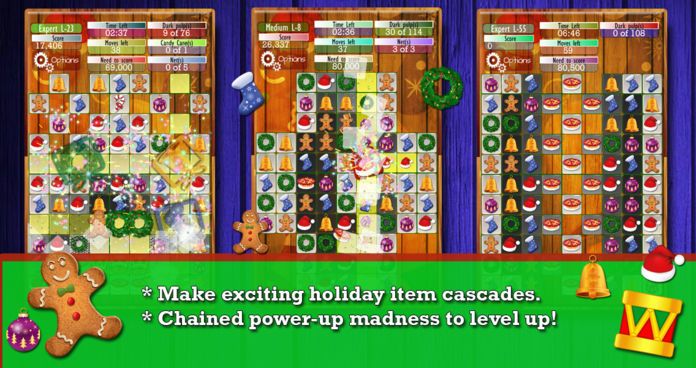 Holiday Drops - Match three puzzle game游戏截图