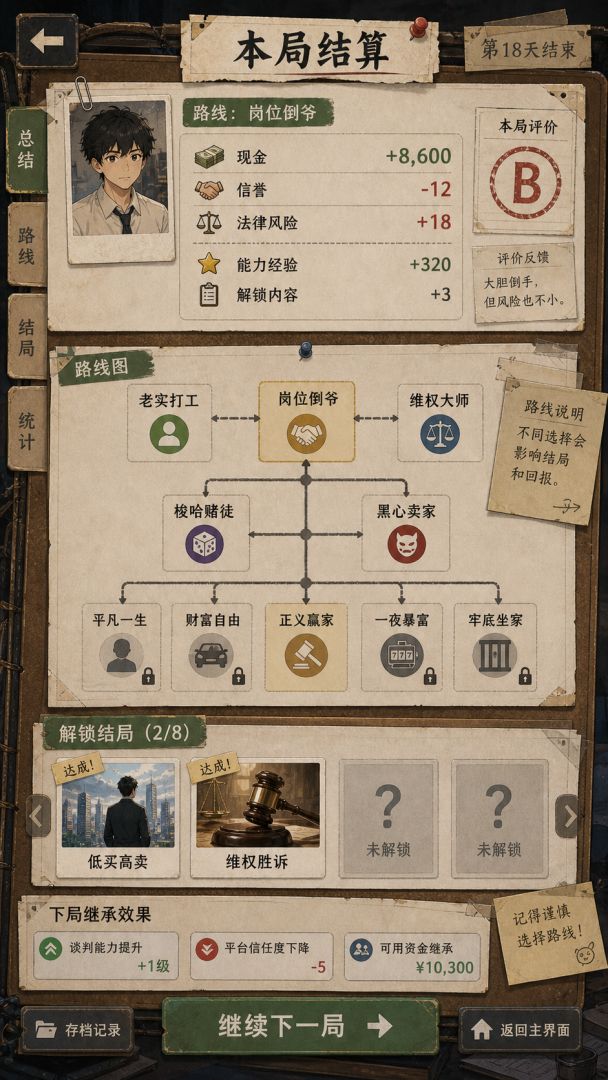 工位倒卖局游戏截图