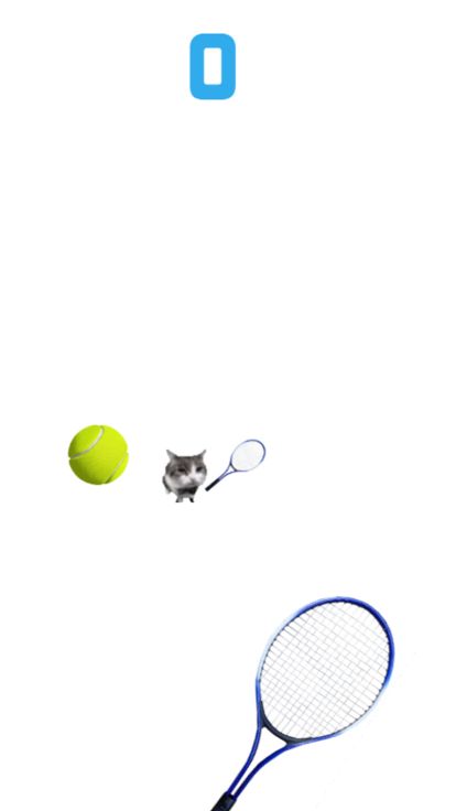 Cat Tennis游戏截图