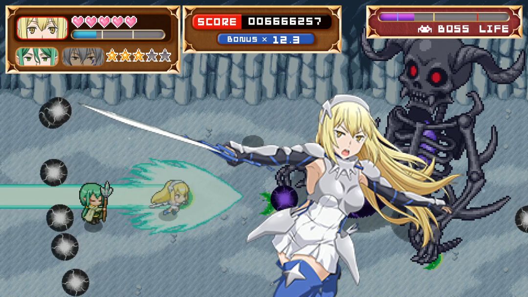 Is It Wrong to Try to Shoot 'em Up Girls in a Dungeon?游戏截图