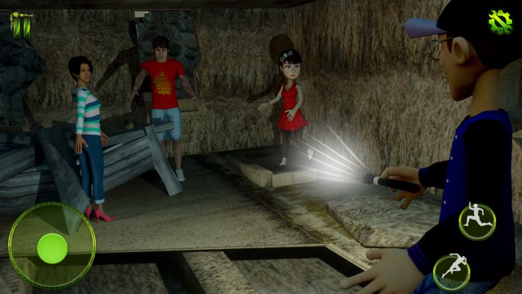 恐怖的女巫恐怖森林游戏截图