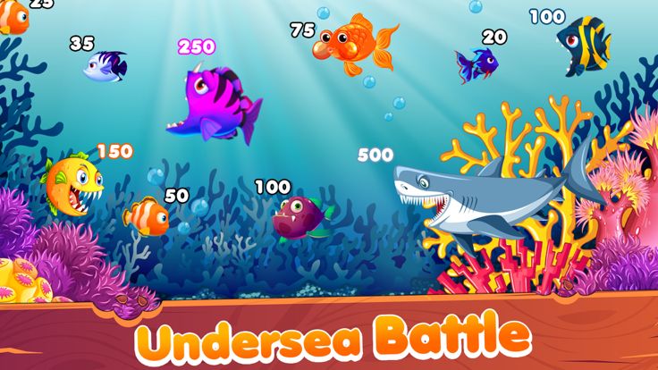 Fish Eat Fish Hunting Games游戏截图