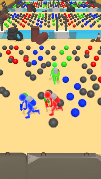 Paint Ball Race 3D游戏截图