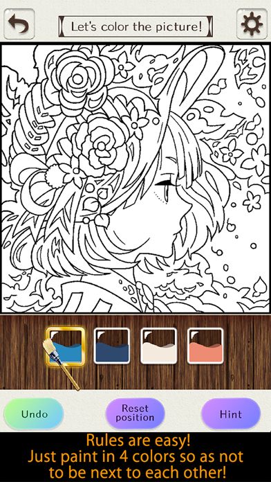 Coloring puzzle!游戏截图