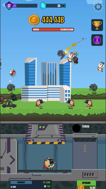 Idle Factory: Battle Cats Inc.游戏截图