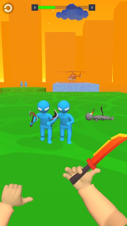 Sword Hit 3D - Knife Slice All游戏截图