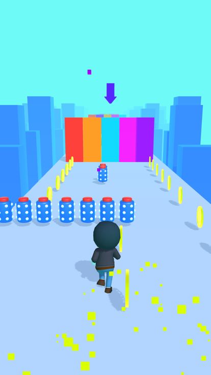 Hyper 跑 3D 离线 游戏游戏截图