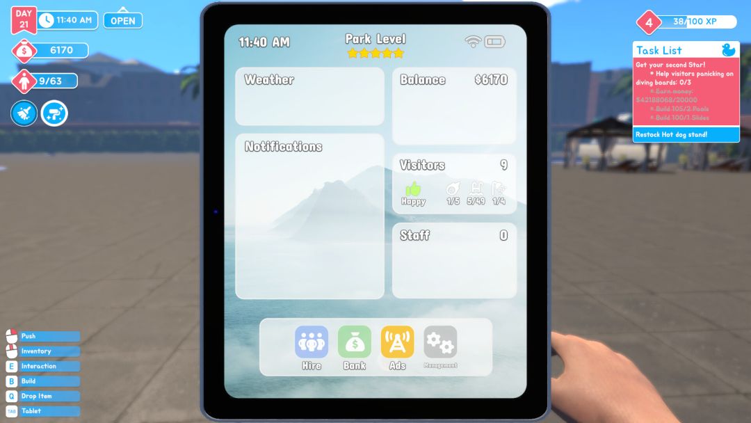 Waterpark Simulator游戏截图