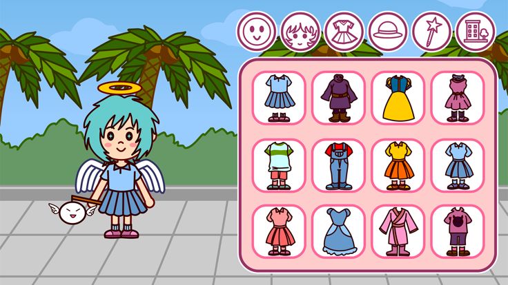 女孩游戏 - 小镇世界游戏截图