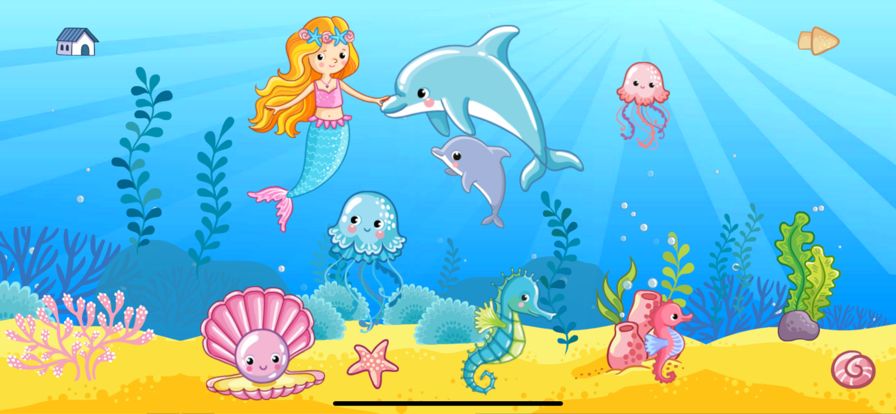 FISH sea animal games for kids游戏截图