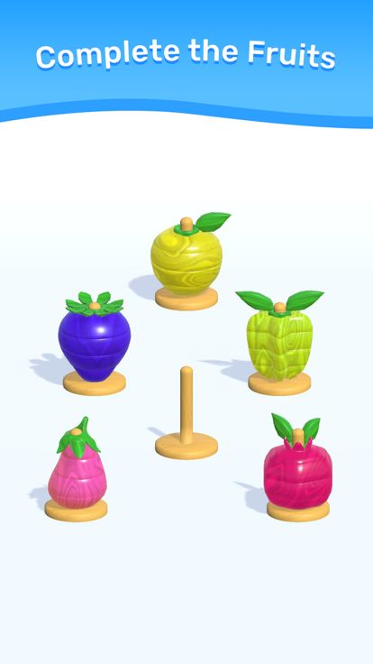 Wood Sort游戏截图