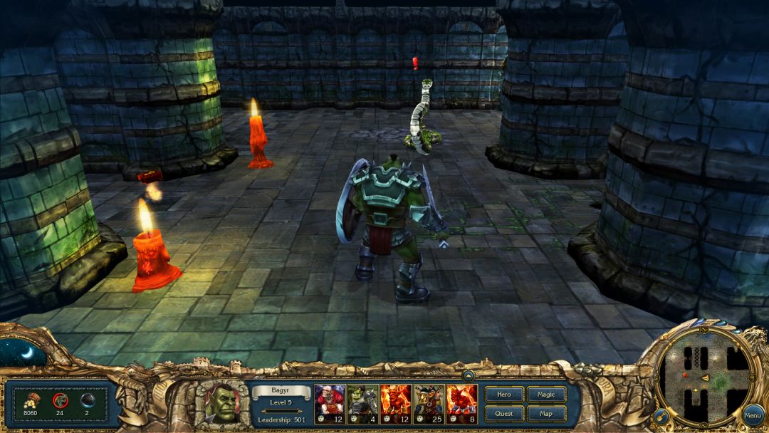 King's Bounty: Dark Side游戏截图