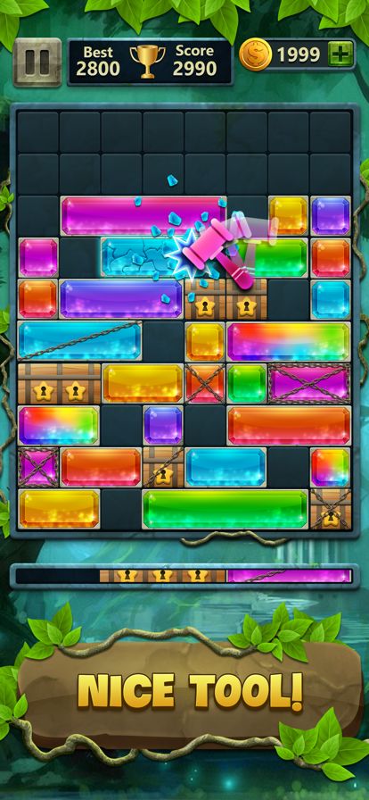Block Drop Puzzle Jewel游戏截图