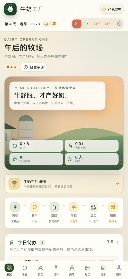 牛奶工厂游戏截图