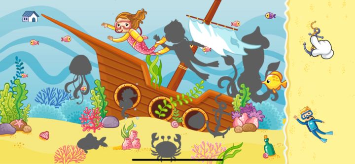 FISH sea animal games for kids游戏截图