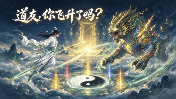 道友,你飞升了吗? 封面