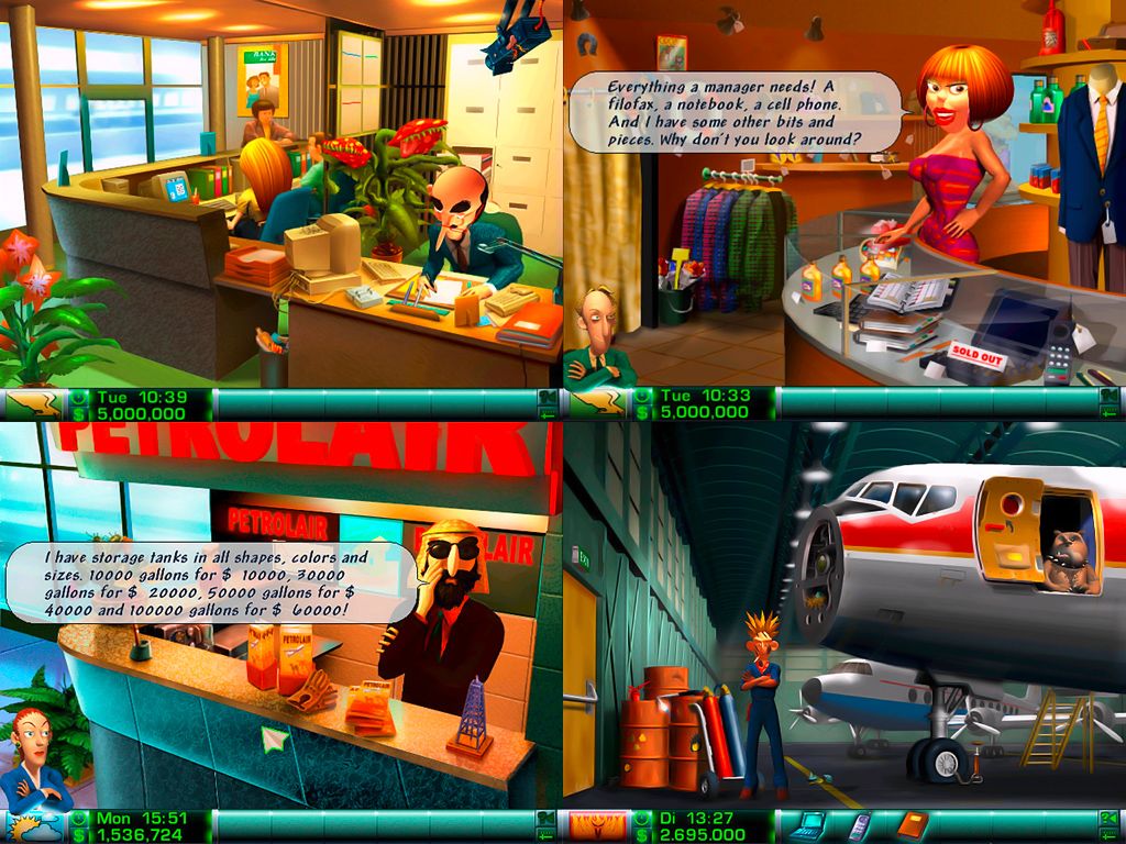 Airline Tycoon Deluxe游戏截图