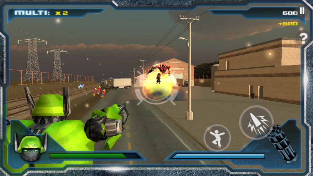 机器人枪战3D游戏截图