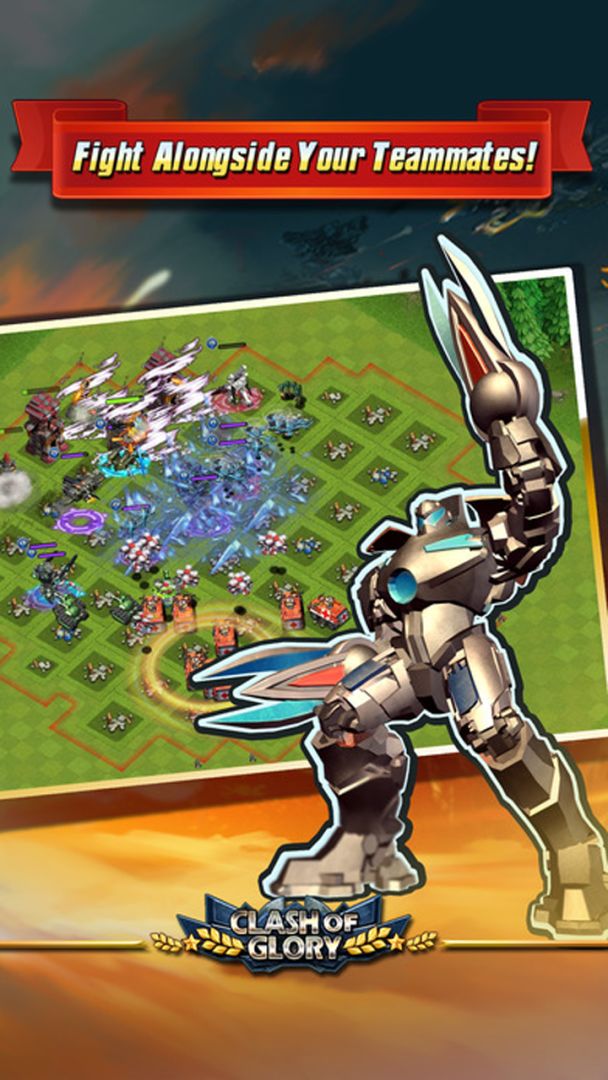 Clash of Glory – MECH War Game游戏截图