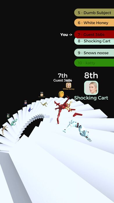 Falling Down Stairs游戏截图