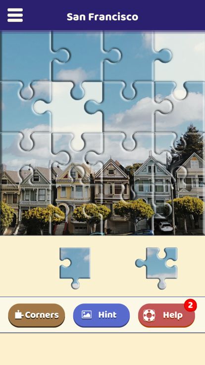 San Francisco Landmarks Puzzle游戏截图