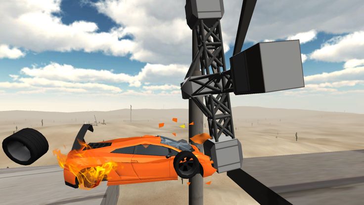 Beam Drive Car Crash Stunts游戏截图